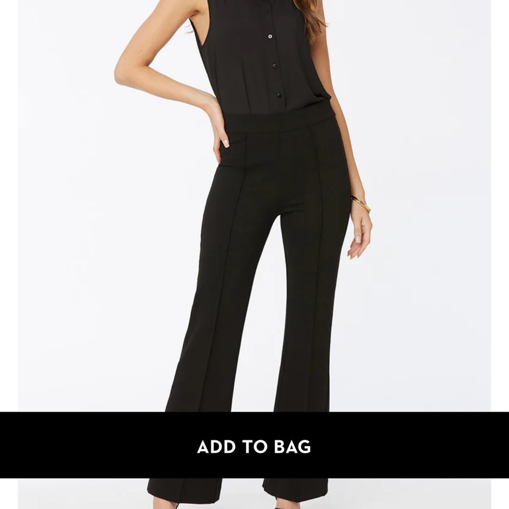 NYDJ Black sculpt her liftxtuck pull on pants